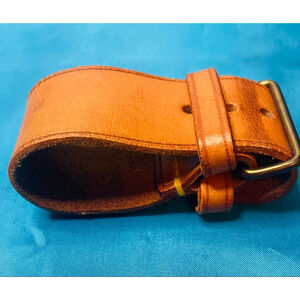 Louis Vuitton Tan Vachetta Leather Bag / Luggage Poignet Strap GUC